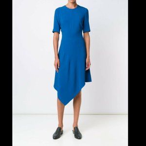 STELLA MCCARTNEY Blue Handkerchief Hem Dress